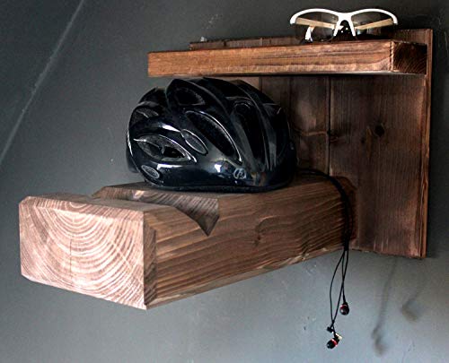 Homeclassics Fahrrad Wandhalterung aus Holz für Rennrad oder Mountainbike Fahrradhalter - Exklusive Fahrradhalterung für die Wand – auch für breite Lenker von Homeclassics