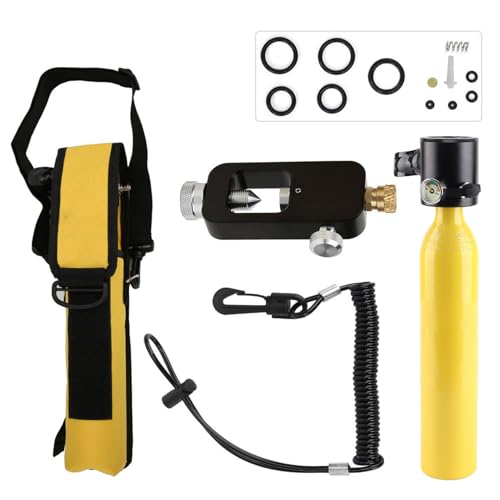 Homepatche Tauch-Rebreather, Sauerstoff-Zylinder, tragbare Ausrüstung für Tauchen, hochwertige Fluorrelastomer-Dichtkapazität [500 ml] von Homepatche