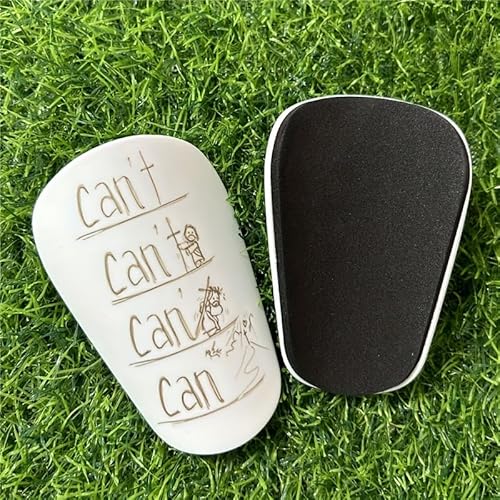 Homequarry 2 Stück/1 Paar Mini-Fußball-Schienbeinschoner-Set, Sport-Schutzausrüstung, kleiner Schienbeinschutz, personalisierbar I Can! für Kinder und Jugendliche Homequarry 2 Stück/1 Paar Mini-Fußball-Schienbeinschoner-Set, Sport-Schutzausrüstung, kleiner Schienbeinschutz, personalisierbar I Can! für Kinder und Jugendliche von Homequarry