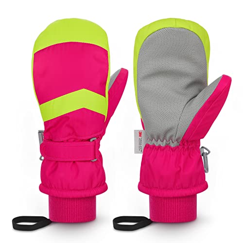 Homord Skihandschuhe Kinder, Wasserdicht Handschuhe Kinder Winterhandschuhe für Jungen und Mädchen, Warme Fäustlinge Handschuhe Atmungsaktiv Winter Thinsulate Schneehandschuhe für 4-14 Jahre Kinder Homord Skihandschuhe Kinder, Wasserdicht Handschuhe Kinder Winterhandschuhe für Jungen und Mädchen, Warme Fäustlinge Handschuhe Atmungsaktiv Winter Thinsulate Schneehandschuhe für 4-14 Jahre Kinder von Homord