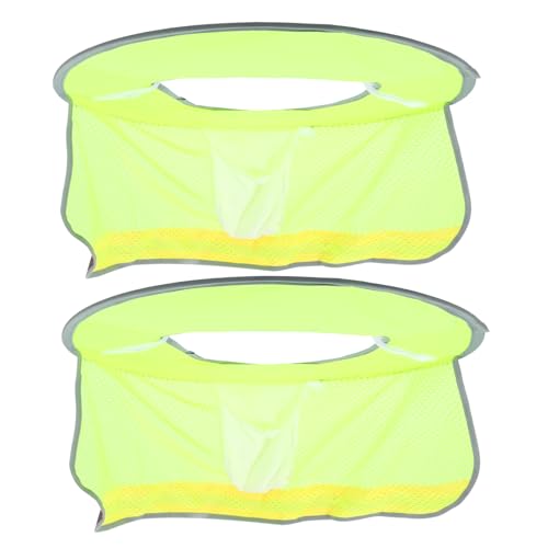 Homoyoyo 2er Set Reflektierender Sonnenschutz Für Den Hals - Schutzhelm Mit Sonnenblende - Nackenschutz Und Vollflächigem Schild Für Outdoor Aktivitäten Im Sommer Ideal Für Mützen Und von Homoyoyo