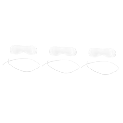 Homoyoyo 3 Stück Augenzubehör Brille Transparente Schutzbrille Anti Spray Brille Augenschutz von Homoyoyo