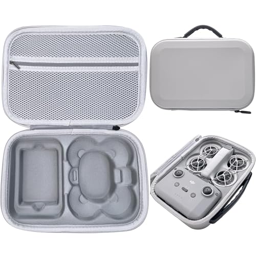 Honbobo Tasche Case für DJI Neo, PU Wasserdichter Koffer für DJI Neo Fly More Combo, Bag Schutz Hülle Tragetasche für DJI Neo Drone/DJI RC-N3 Fernsteuerung/Batterien/Zubehör Honbobo Tasche Case für DJI Neo, PU Wasserdichter Koffer für DJI Neo Fly More Combo, Bag Schutz Hülle Tragetasche für DJI Neo Drone/DJI RC-N3 Fernsteuerung/Batterien/Zubehör von Honbobo