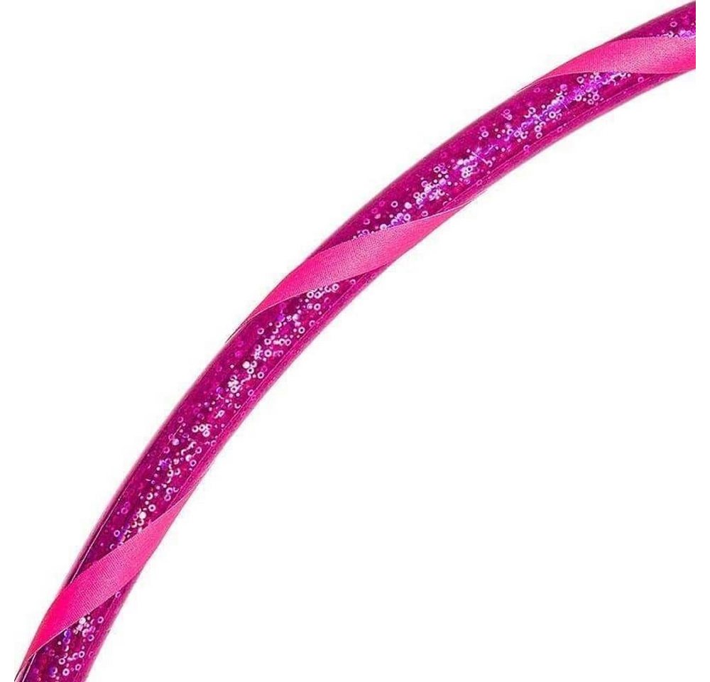 Hoopomania Hula-Hoop-Reifen Glamour Hula Hoop Reifen Ø100cm, in Pink Hoopomania Hula-Hoop-Reifen Glamour Hula Hoop Reifen Ø100cm, in Pink von Hoopomania