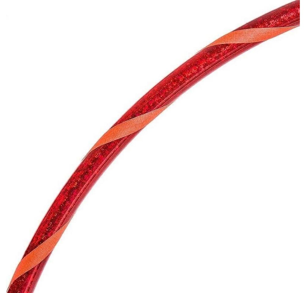 Hoopomania Hula-Hoop-Reifen Glamour Hula Hoop Reifen Ø100cm, in Rot Hoopomania Hula-Hoop-Reifen Glamour Hula Hoop Reifen Ø100cm, in Rot von Hoopomania