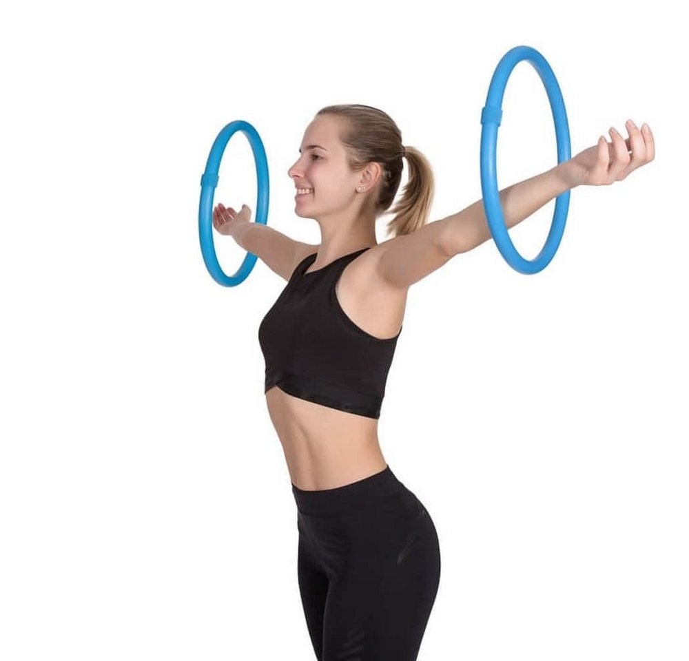 Hoopomania Hula-Hoop-Reifen Hoopomania Arm Hoop, Hula Hoop mit Schaumstoff, 2-teilig Hellblau Hoopomania Hula-Hoop-Reifen Hoopomania Arm Hoop, Hula Hoop mit Schaumstoff, 2-teilig Hellblau von Hoopomania
