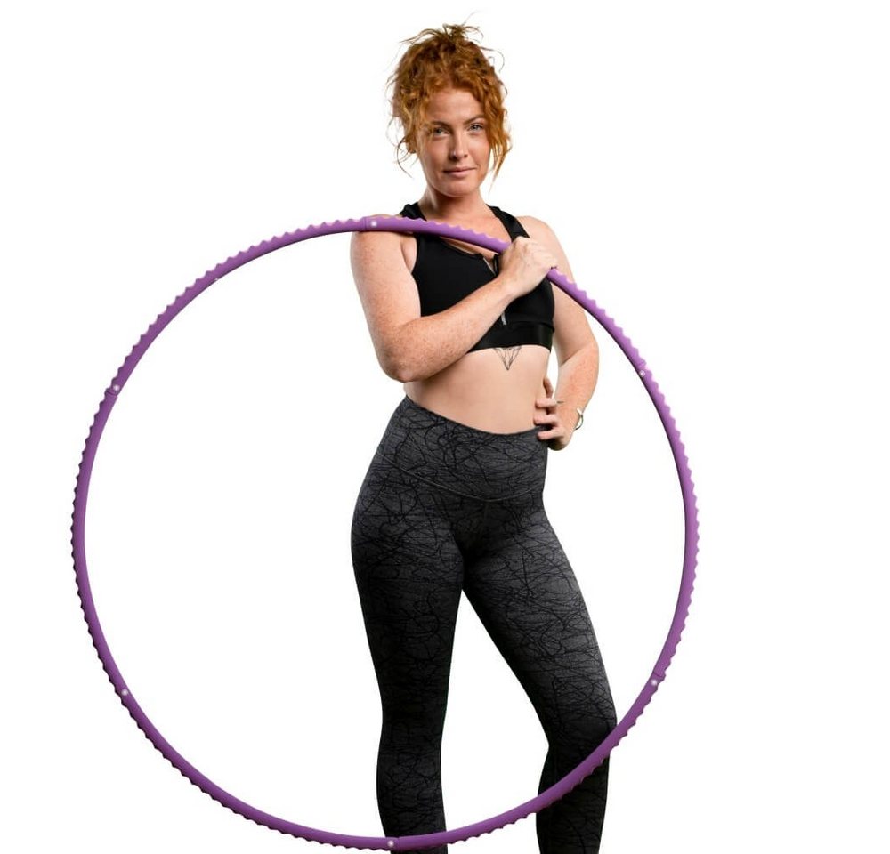 Hoopomania Hula-Hoop-Reifen Hoopomania Profi Hoop, Hula Hoop aus Metall und Schaumstoff, 1.1 kg Hoopomania Hula-Hoop-Reifen Hoopomania Profi Hoop, Hula Hoop aus Metall und Schaumstoff, 1.1 kg von Hoopomania
