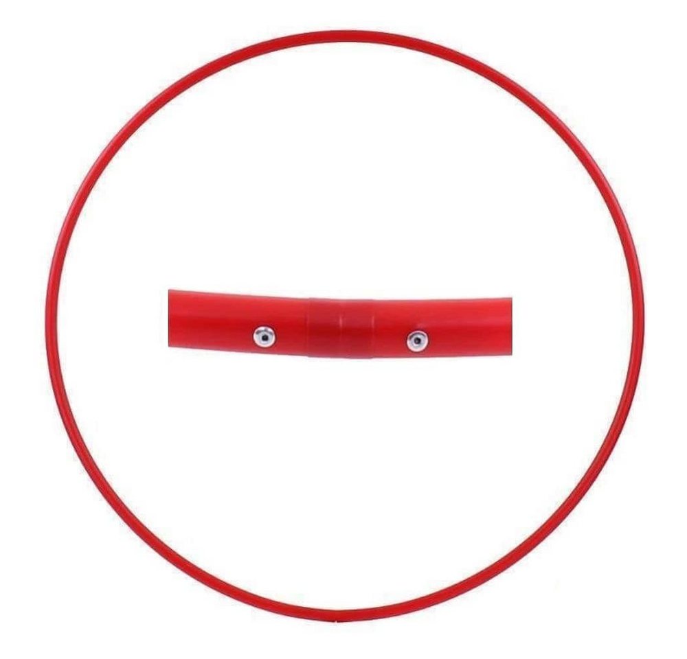 Hoopomania Hula-Hoop-Reifen Hula Hoop Rohling, HDPE-16mm, ROT, Durchmesser 60cm von Hoopomania