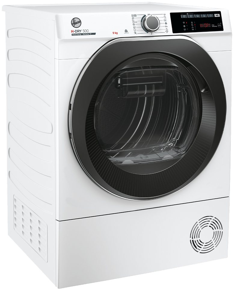 Hoover Wärmepumpentrockner H-DRY500 Design NDE H9A2TSBEXS-S, 9 kg, WiFi + Bluetooth, Schuhgestell, 15 + 1 Programme, AquaVision Hoover Wärmepumpentrockner H-DRY500 Design NDE H9A2TSBEXS-S, 9 kg, WiFi + Bluetooth, Schuhgestell, 15 + 1 Programme, AquaVision von Hoover