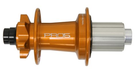 hope pro 5 32 loch hinterradnabe   boost 12x148 mm   6 loch   orange von Hope