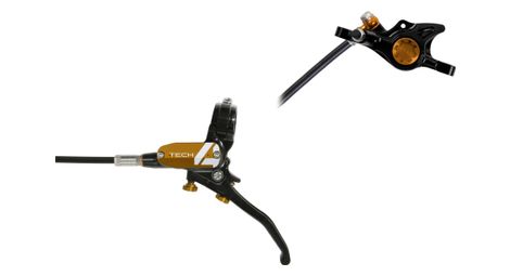 hope tech4 x2 disc break front black bronze standard schlauch hope tech4 x2 disc break front black bronze standard schlauch von Hope