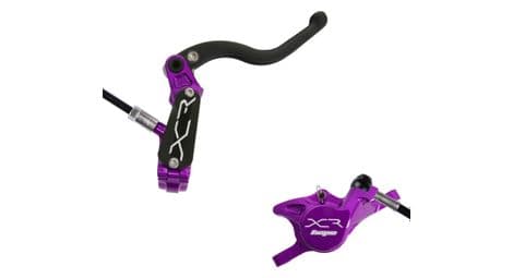 hope xcr pro x2 disc break   rear purple black hose von Hope