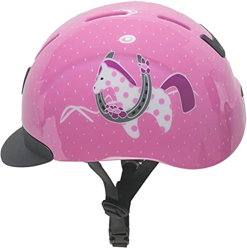 HORKA Reithelm Kinder Verstellbar Kunststoff Horsy Größe S/M Rosa Reitkappe HORKA Reithelm Kinder Verstellbar Kunststoff Horsy Größe S/M Rosa Reitkappe von Horka