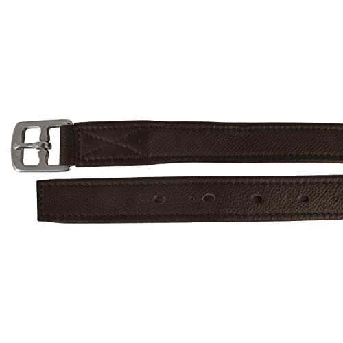 Horka Steigbügelriemen - Braun-Silber - 135 CM Horka Steigbügelriemen - Braun-Silber - 135 CM von Horka