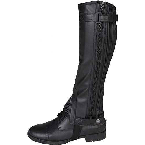 kunstleder Chaps mit Reißverschluss unisex schwarz Größe L kunstleder Chaps mit Reißverschluss unisex schwarz Größe L von Horka
