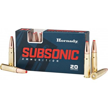 Hornady .300 AAC Blackout 190gr SUB-X, 20 Schuss Hornady .300 AAC Blackout 190gr SUB-X, 20 Schuss von Hornady