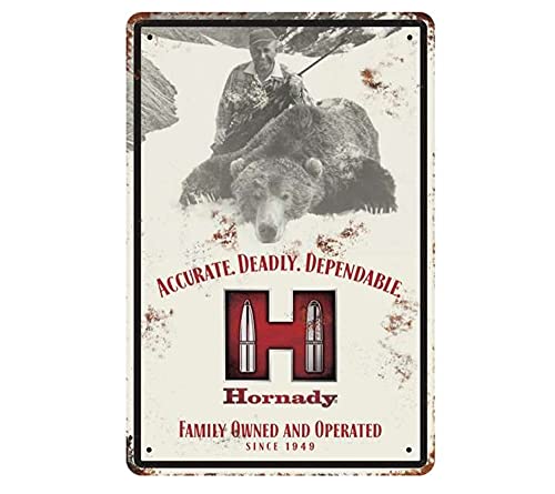 Hornady Unisex-Erwachsene 99112 Schild, 12x18 inches von Hornady