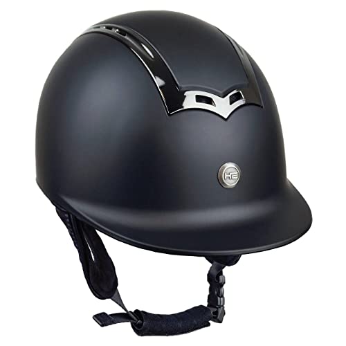Horsenjoy Unisex-Adult Genius Reithelm, Schwarz, S Horsenjoy Unisex-Adult Genius Reithelm, Schwarz, S von Horsenjoy