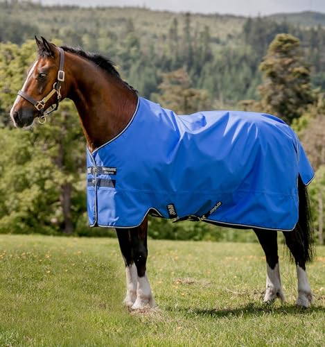 Horseware Amigo Hero Ripstop Lite 0g Turnout Decke wasserdicht Blue/Navy&Grey, Deckengröße:160 cm / 7´0 von Horseware