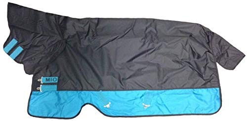 Horseware Amigo Mio One Piece 200g Turnout Rug 140cm Black/Turquoise & Black Horseware Amigo Mio One Piece 200g Turnout Rug 140cm Black/Turquoise & Black von Horseware