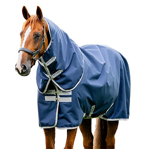 Horseware Amigo Ripstop 900D Lite Plus Halsteil 0g Turnout Decke Navy/Titanium Grey Deckengröße:140 cm / 6´3 Horseware Amigo Ripstop 900D Lite Plus Halsteil 0g Turnout Decke Navy/Titanium Grey Deckengröße:140 cm / 6´3 von Amigo