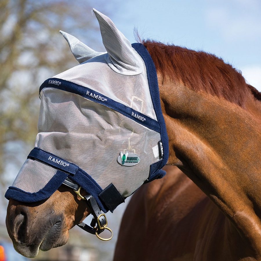 Horseware Rambo Plus Vamoose Fliegenmaske von Horseware