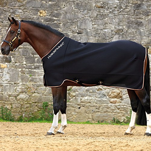 Rambo Airmax Cooler Rug 5ft6 Black Tan Orange Black Rambo Airmax Cooler Rug 5ft6 Black Tan Orange Black von RAMBO