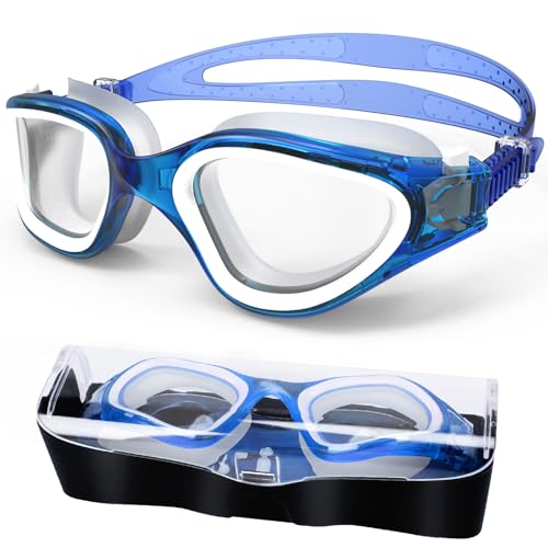HotSrace Polarisiert Schwimmbrille Anti Nebel UV-Schutz Verstellbar, Komfort Profi Schwimmbrillen Nicht Polarisiert für Herren Damen Erwachsene Jugendliche HotSrace Polarisiert Schwimmbrille Anti Nebel UV-Schutz Verstellbar, Komfort Profi Schwimmbrillen Nicht Polarisiert für Herren Damen Erwachsene Jugendliche von HotSrace