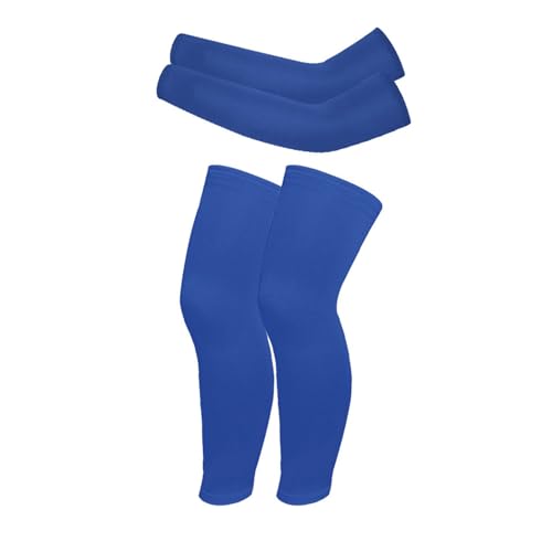 Hotfiary 2 Paare Kinder Jugend Kompression Arm Ärmel und Bein Ärmel Set für Basketball Fußball, UV-Sonnenschutz Kühlung Outdoor Sport atmungsaktiv, EIS Ärmel für Jugend Jungen Mädchen 4-14 Jahre Hotfiary 2 Paare Kinder Jugend Kompression Arm Ärmel und Bein Ärmel Set für Basketball Fußball, UV-Sonnenschutz Kühlung Outdoor Sport atmungsaktiv, EIS Ärmel für Jugend Jungen Mädchen 4-14 Jahre von Hotfiary
