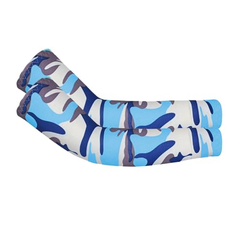 Hotfiary Arm Sleeves für 4T-Jugend Kinder Basketball Shooter Sleeves Teenager Jungen Mädchen Kompressions-Armstulpen mit UV-Sonnenschutz Thinly Outdoor Sport Elastische atmungsaktive Kühlhülle von Hotfiary