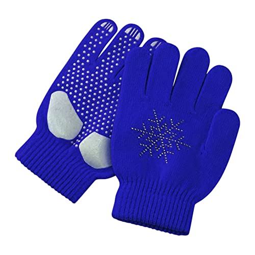 Hotfiary Eiskunstlaufhandschuhe für Kinder Mädchen Anti-Rutsch-Eislaufhandschuhe mit Strass-Thermohandschuhen als Geschenk Hotfiary Eiskunstlaufhandschuhe für Kinder Mädchen Anti-Rutsch-Eislaufhandschuhe mit Strass-Thermohandschuhen als Geschenk von Hotfiary