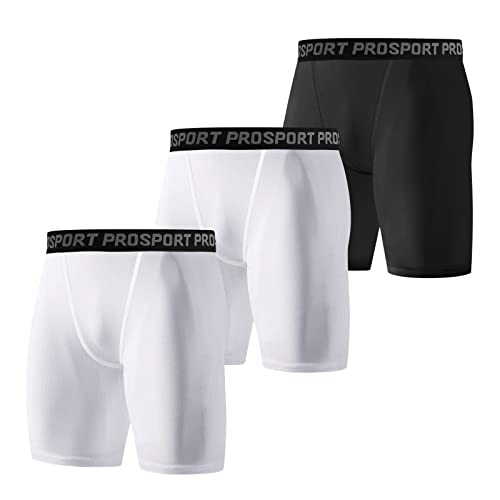 Hotfiary Herren Compression Shorts Kompressionsshorts Schnelltrocknendes Kompressionshose Unterhose Herren Tights Kurze Laufhose von Hotfiary