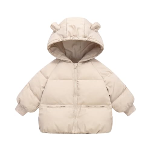 Hotfiary Kids Mädchen Daunenjacken Winter Winddichte Oberbekleidung Kleinkind Wattierte Mäntel mit Kapuze und versteckter Tasche Daunenjacke Hotfiary Kids Mädchen Daunenjacken Winter Winddichte Oberbekleidung Kleinkind Wattierte Mäntel mit Kapuze und versteckter Tasche Daunenjacke von Hotfiary
