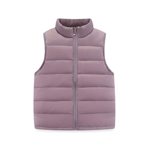 Hotfiary Kleinkind Mädchen Junge Oberbekleidung Westen Winter Ärmellose Jacken Teenager Sport Warme Daunenweste Kinder Packable Outfits 2-14Y von Hotfiary