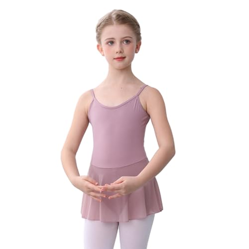 Hotfiary Mädchen Ballett Kleid, Kinder Ballett Tanz Trikot mit Chiffon Tüll Rock, ärmellose Camisole Gymnastik Tanz Kleid, Kleinkind Ballerina Tanzkleidung Outfit für 4-14 Jahre Hotfiary Mädchen Ballett Kleid, Kinder Ballett Tanz Trikot mit Chiffon Tüll Rock, ärmellose Camisole Gymnastik Tanz Kleid, Kleinkind Ballerina Tanzkleidung Outfit für 4-14 Jahre von Hotfiary