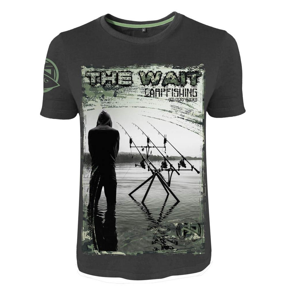 Hotspot Design Carpfishing Is My Life The Wait Short Sleeve T-shirt Grau M Mann Hotspot Design Carpfishing Is My Life The Wait Short Sleeve T-shirt Grau M Mann von Hotspot Design