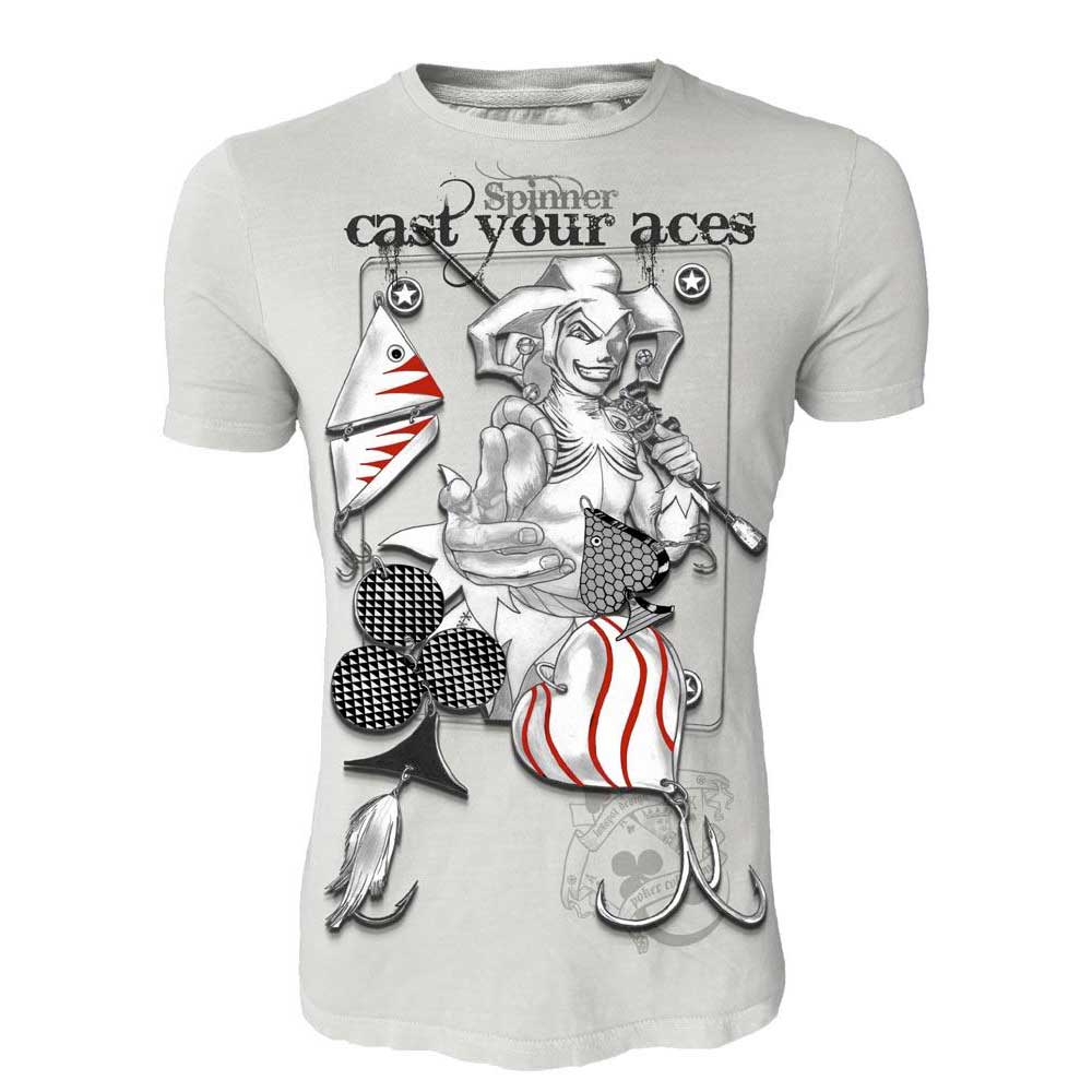 Hotspot Design Cast Your Aces Short Sleeve T-shirt Grau M Mann Hotspot Design Cast Your Aces Short Sleeve T-shirt Grau M Mann von Hotspot Design