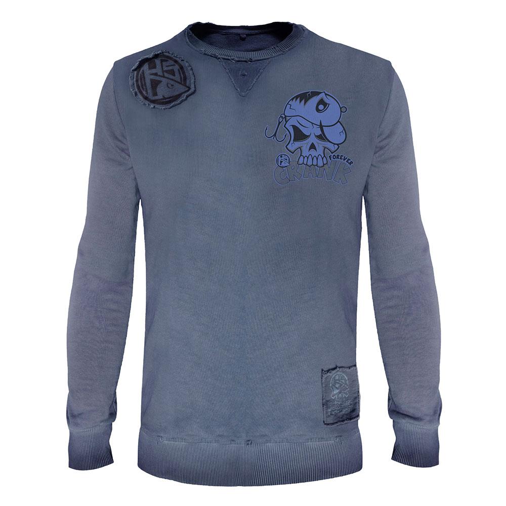 Hotspot Design Crank Forever Sweatshirt Blau 2XL Mann von Hotspot Design