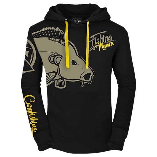 Hotspot Design Fishing Mania Carpfishing Sweatshirt Schwarz M Mann Hotspot Design Fishing Mania Carpfishing Sweatshirt Schwarz M Mann von Hotspot Design
