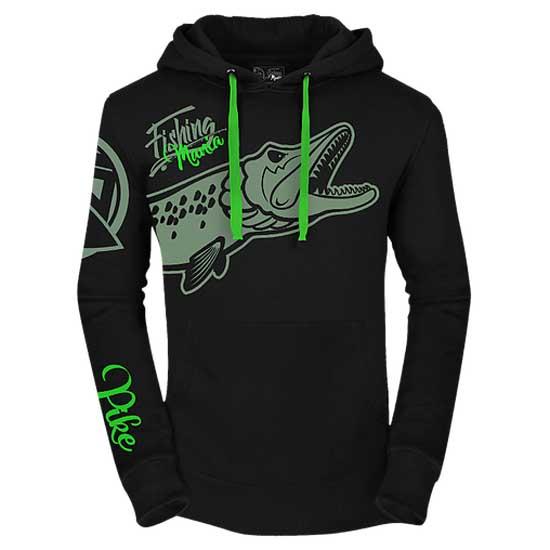 Hotspot Design Fishing Mania Pike Sweatshirt Schwarz 2XL Mann Hotspot Design Fishing Mania Pike Sweatshirt Schwarz 2XL Mann von Hotspot Design