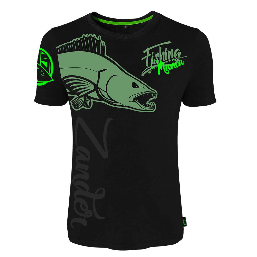 Hotspot Design Fishing Mania Zander Short Sleeve T-shirt Schwarz L Mann Hotspot Design Fishing Mania Zander Short Sleeve T-shirt Schwarz L Mann von Hotspot Design