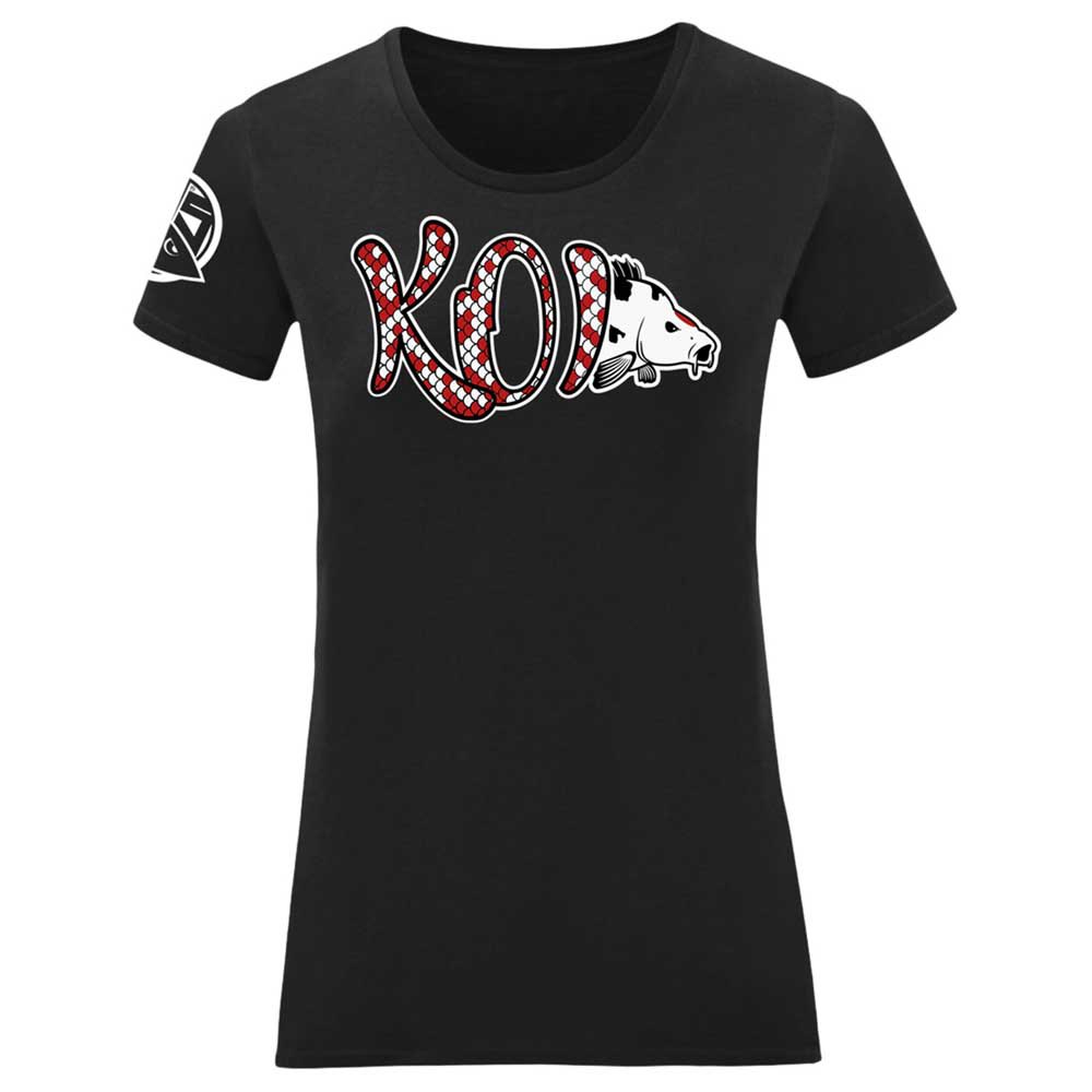 Hotspot Design Koi Short Sleeve T-shirt Schwarz L Frau von Hotspot Design