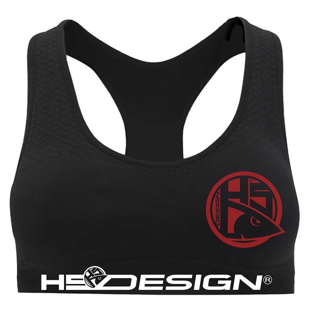 Hotspot Design Logo Sports Bra Schwarz L Frau von Hotspot Design