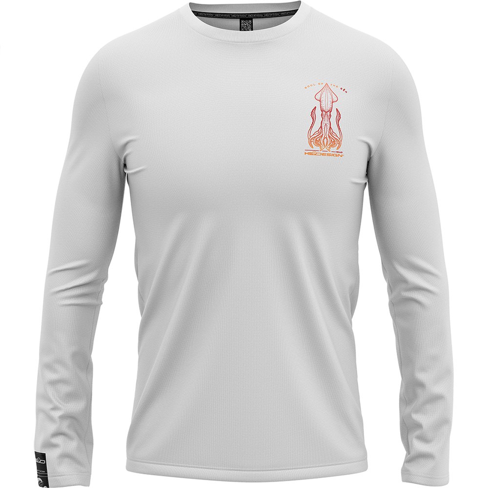 Hotspot Design Squid Long Sleeve T-shirt Weiß M Mann Hotspot Design Squid Long Sleeve T-shirt Weiß M Mann von Hotspot Design