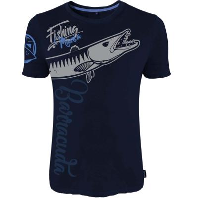 Hotspot Design T-shirt Fishing Mania Barracuda size M von Hotspot Design