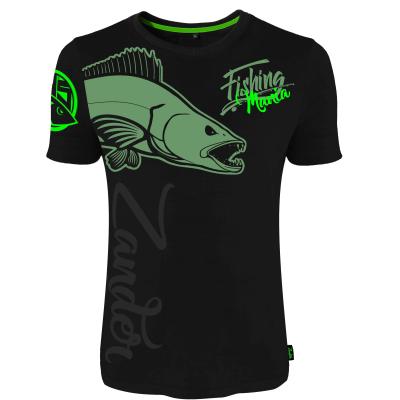 Hotspot Design T-shirt Fishing Mania Zander size L von Hotspot Design