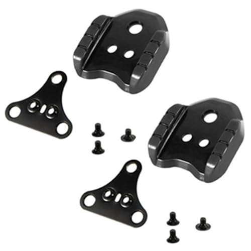 Fahrrad-Cleats, 2 Stück robuste Metall-Cleats für Fahrradschuhe, wasserdichte Cleats für Fahrradteile, tragbare Fahrrad-Cleats, kompatibel mit Mountainbikes, Rennrad-Pedale, Cleats für Fahrradschuhe, von HoveeLuty