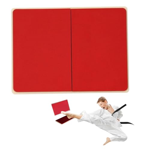 Rebreakable Board für Kinder, wiederverwendbares, verdicktes ABS-EVA-Trainings-Taekwondo-Board, Taekwondo-Brechbretter für Leistungsübungstests, rote Taekwondo-Brechbretter, Taekwondo-Trainingsausrüst Rebreakable Board für Kinder, wiederverwendbares, verdicktes ABS-EVA-Trainings-Taekwondo-Board, Taekwondo-Brechbretter für Leistungsübungstests, rote Taekwondo-Brechbretter, Taekwondo-Trainingsausrüst von HoveeLuty
