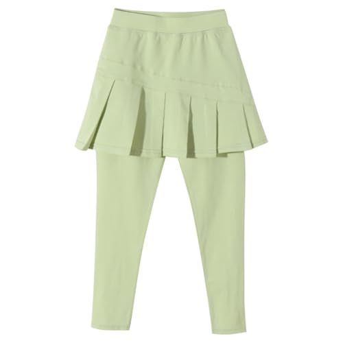 Hovershoes Mädchen Leggings mit Rüschen Tutu Rockhose Baumwoll Stretch Lässiger Hosenrock für den Alltag für Kleinkinder im Alter von 2-10 Jahren von Hovershoes