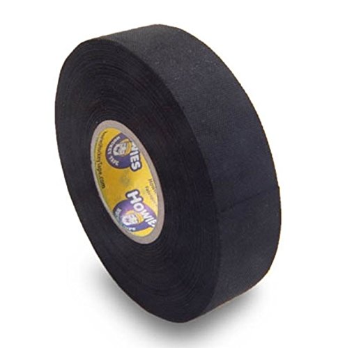 Schlägertape Profi Cloth Hockey Tape 25mm f. Eishockey (schwarz), 22 m von Howies